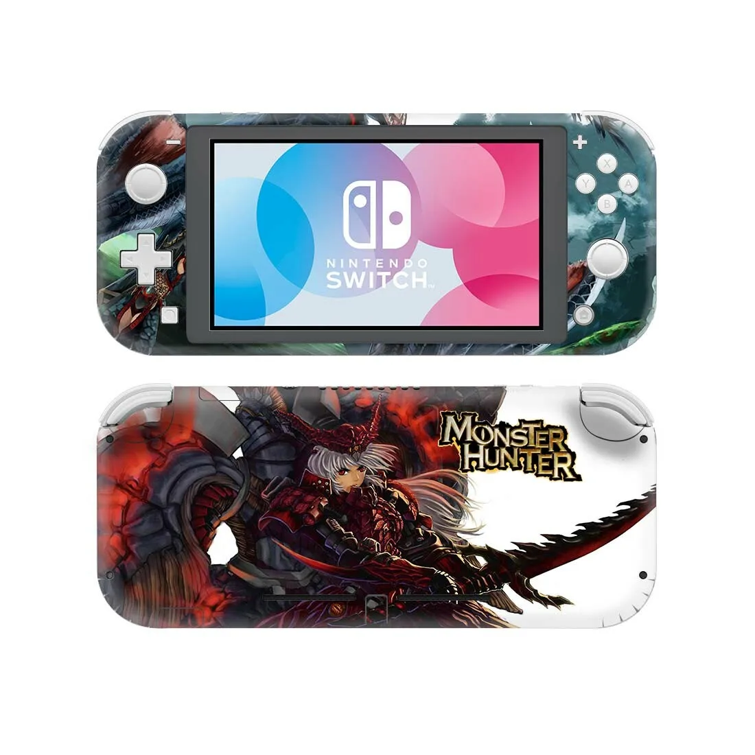 Наклейка для кожи nintendo Switch, наклейка охотника на монстра, чехол для nintendo Switch Lite, Защитная пленка для nintendo Switch, Виниловая наклейка для кожи