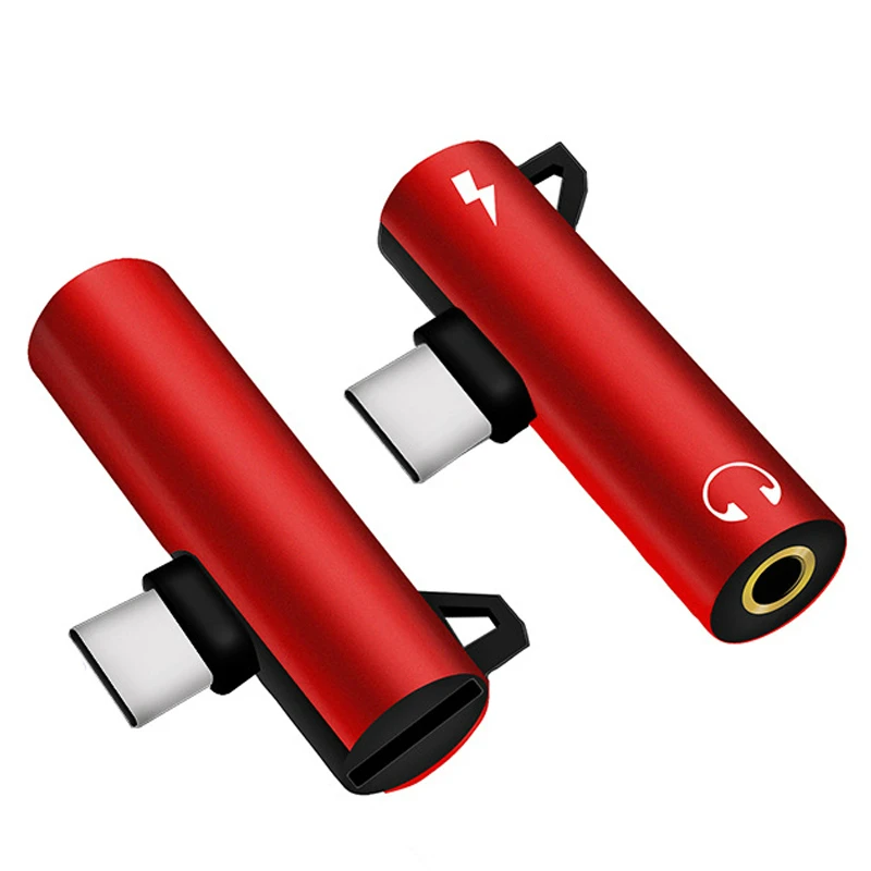 Переходник 2 в 1 usb-c/3 5 мм для наушников телефонов Xiaomi 6 Huawei Samsung USB C | Мобильные