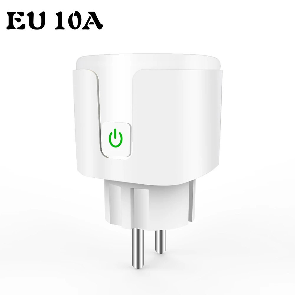 10A/16A ЕС Wi-Fi беспроводной пульт дистанционного управления умная розетка с таймером Голосовое управление ЕС домашняя огнеупорная ПК умная розетка ЕС вилка - Цвет: EU 10A