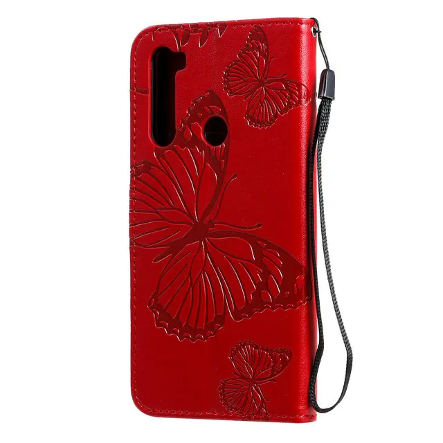 Чехол-книжка для Redmi Note 8 T Note 8 T, кожаный чехол с 3D бабочкой для Xiaomi Redmi Note 8 T, защитный чехол для Redmi Note8 T T8 360