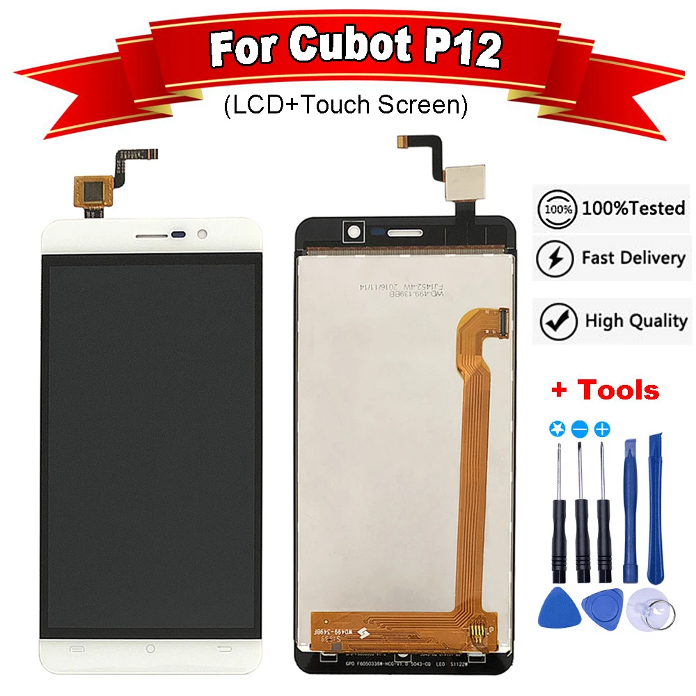 ЖК-дисплей 5 0 дюйма для Cubot Z100 P12 со стандартной заменой + Бесплатные инструменты |