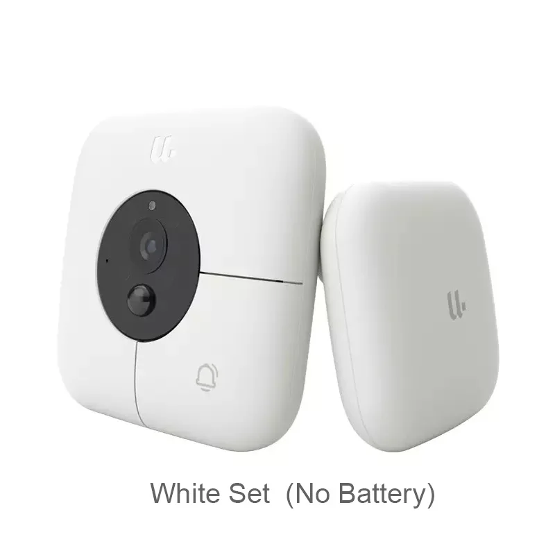 white MI Mijia Youdian умный видео дверной звонок R1 AI идентификация лица HD 1080P 120 ° ИК ночного видения видео дверной звонок Набор для приложения Mihome - Цвет: white