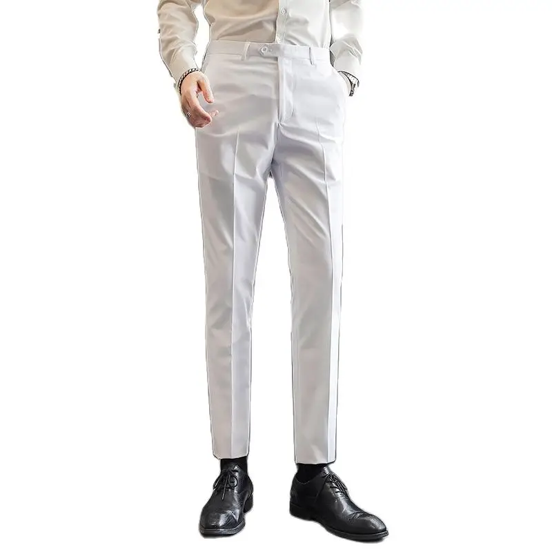 Men Formal Dress Trousers Big Size Man Slacks M-6XL men pants