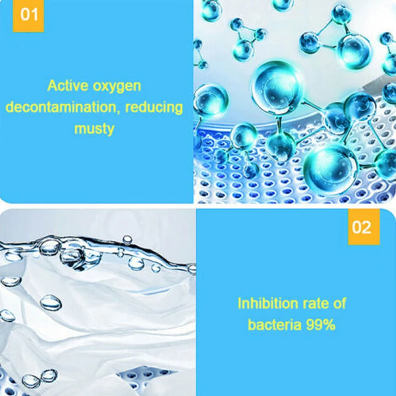 8/15pcs Decontamination Inner Drum Washing Machine Tank Cleaning Drum Washing Machine Cleaner.x x
