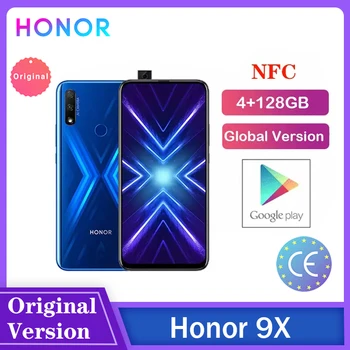 

Honor 9X Original 4GB 128GB NFC Smartphone Dual Caemra 48MP Triple 6.59 FullView Display Android 9 4000mAh OTA Google Play