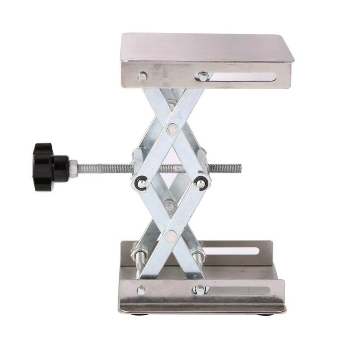 

100x100mm Replacement Router Table Lifter Engraving Lab Lifting Stainless Steel Stand Rack Woodworking Machinery And Parts