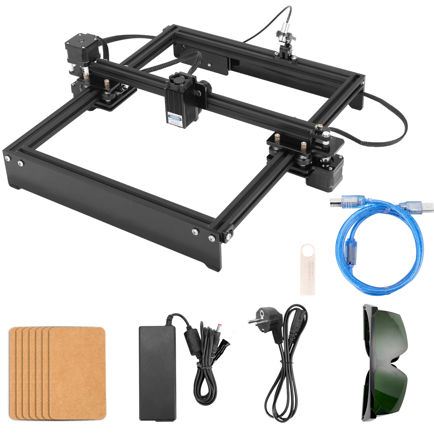 

CNC Laser Engraver Machines Laser CNC Router Desktop Engraver DIY Laser Cutter CNC Carving Machine Mini Engraving Machine
