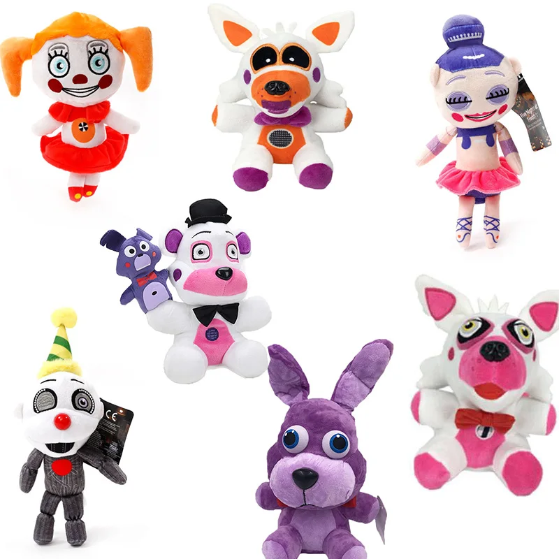 20 см 7 видов стилей у Фредди FNAF мягкие игрушки с героями игры пять ночей (Freddy's
