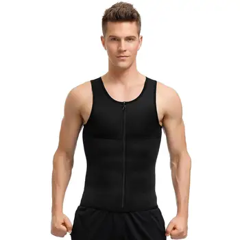 

Feelingirl Men Waist Trainer Vest Fashional Weight Loss Body Shaper Corset Zipper Shapewear Slimming Belt Belly Men M-4xl Size