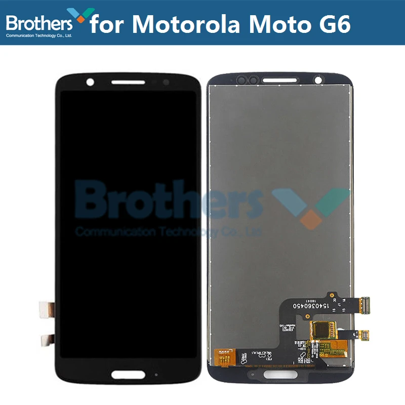 LCD Screen for Motorola Moto G6 LCD Display for Motorola G6 XT1925 Screen Assembly Touch Digitizer Replacement Tested