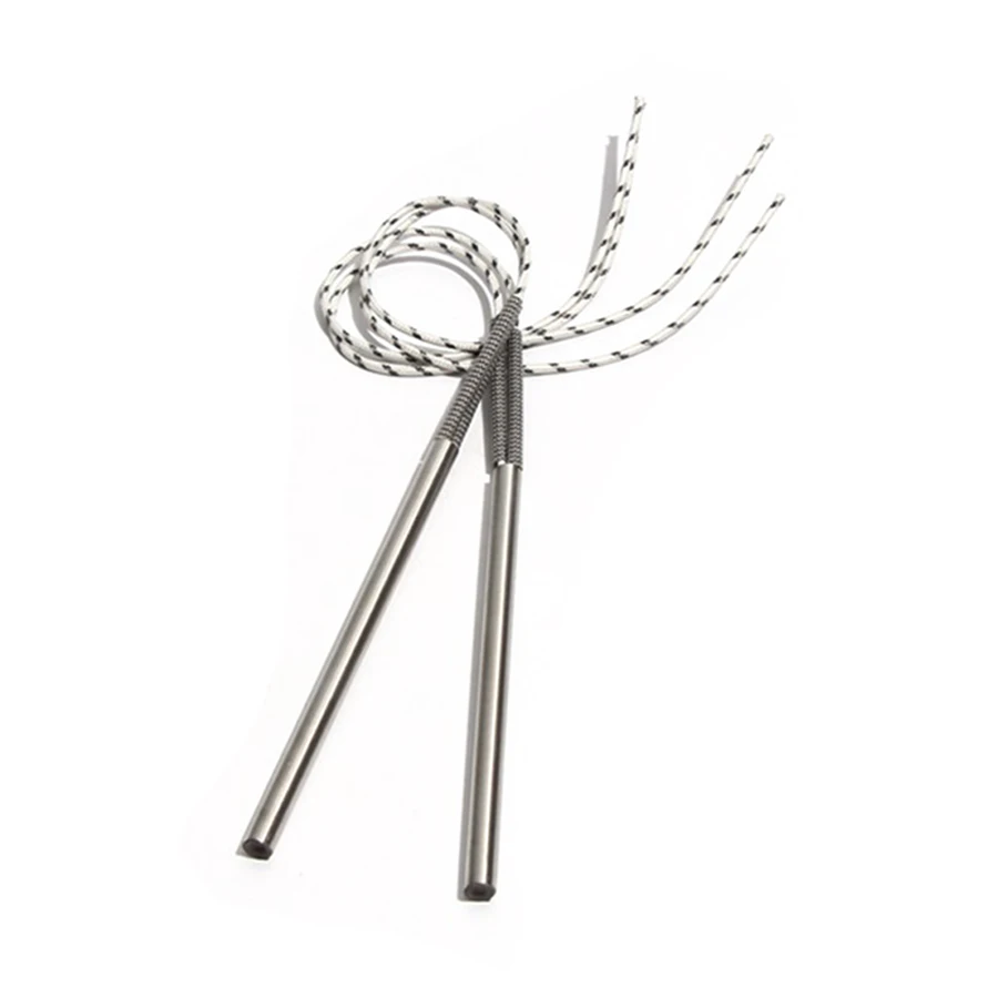 Нагревательная трубка с одной головкой 225 в/255 В/110 В/220 В цилиндрический нагреватель 380 Вт/820 Вт/850 Вт/880 Вт/900 Вт/930 Вт, 2 шт.