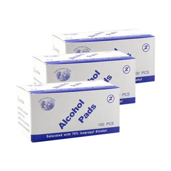 

Hot 300 Pcs Anti Phlogosis Isopropyl Alcohol Swab Pads Piece Wipe Antiseptic Skin Cleansing Care First