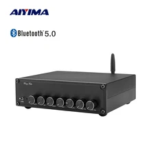 AIYIMA TPA3116 Bluetooth 5,0 усилитель мощности 5,1 усилители сабвуфер объемный звук аудио усилитель 100 Вт+ 50Wx5 DIY 5,1 Домашний кинотеатр