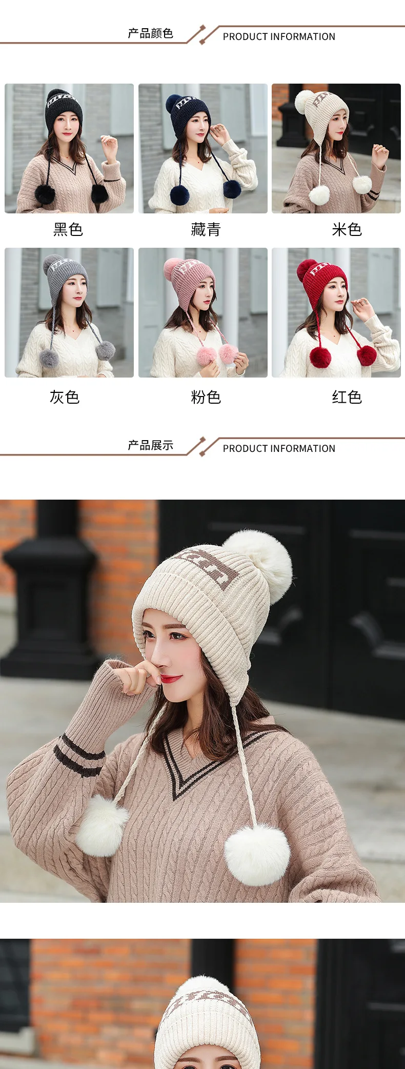 Женская зимняя шапка и шарф, комплект из двух предметов, женский шерстяной утепленный комплект, женский шарф с кольцом, шапки для девочек, унисекс, шапка