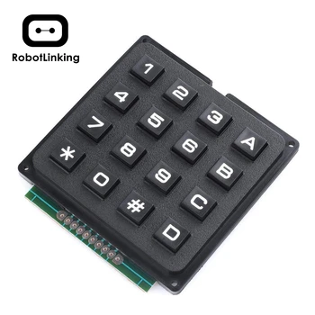 

4x4 Matrix Module 16 Keys Pad Keyboard Board Program Signal Control Device