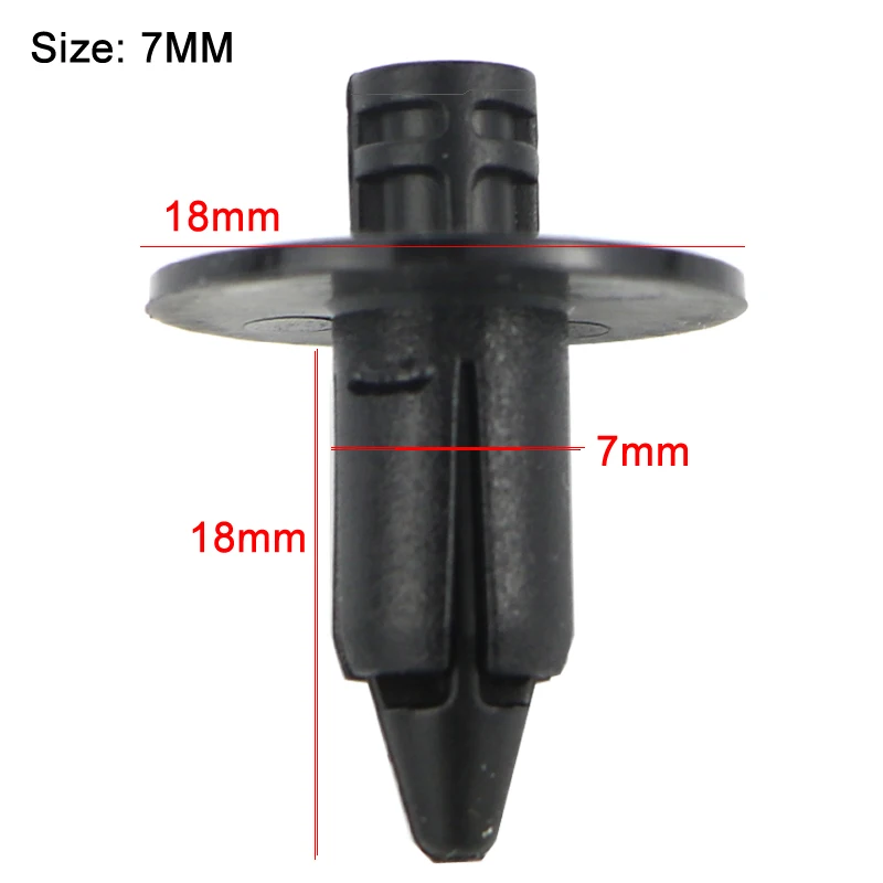 20 PCS Plastic Push Rivet Fairing Clips Fastener for Kawasaki Honda Yamaha Suzuki Ducati Aprilia Triumph KTM Cagiva