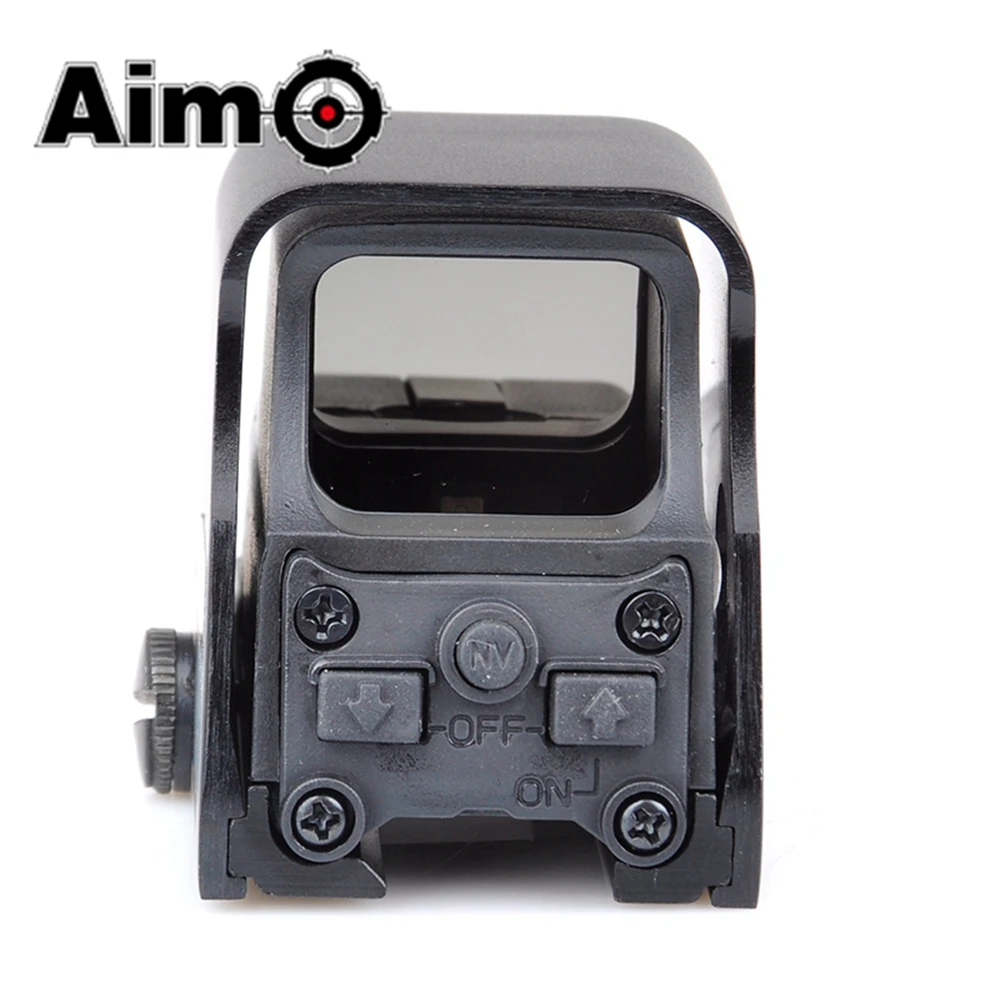 

5pcs WADSN Tactical Riflescope 551 Red Green Dot Sight 1x Holographic Reflex Scope Brigthness Adjustable Hunting Optics AO5017