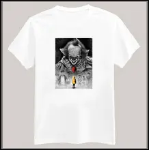HOT IT 2 Pennywise Chapter Two Horror 2019 Movie Poster T-shirt S-3XL New Fashion For Men Short Sleeve top tee HOT IT 2 Pennywise Chapter Two Horror 2019 Movie Poster T-shirt S-3XL New Fashion For Men Short Sleeve top tee