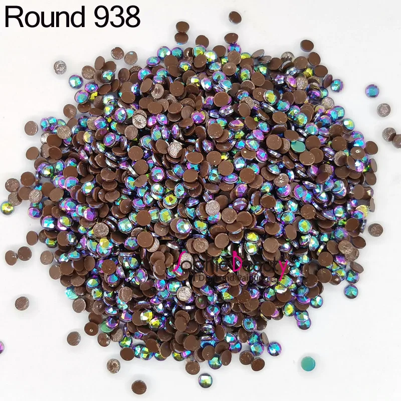 AB Stone 2.8mm Colorful Round Drills Diamond Painting Embroidery Rhinestone Mosaic