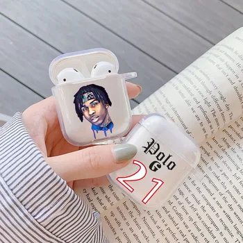 

Rapper Polo G where I Am From Silicone TPU Cover For Apple airpods 1 2 Case Wireless Earphone Accessories For Air Pods Coque