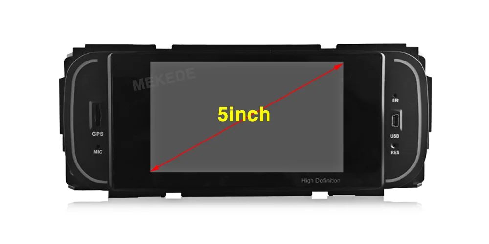 Clearance MEKEDE Android 9.0 Car DVD Player For Chrysler/Dodge/RAM/Jeep/Grand Cherokee With GPS Navigation BT Radio FM AM RDS Audio Video 5