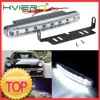 1Pcs Auto Led Durable Auto Led Daytime Running Light 8LED With Lens White DC 12V 24V Head Lamp Headlight Parking Bulb Fog Lights ► Photo 1/6