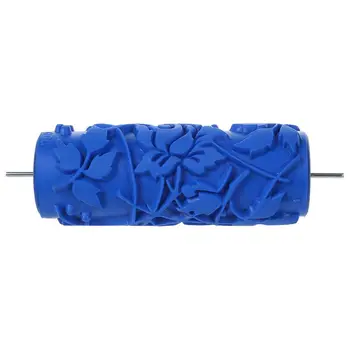 

15cm DIY Floral and Dot Pattern Paint Roller for Wall Decoration 066Y