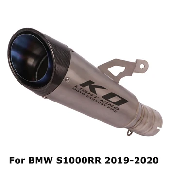 Exhaust Muffler Pipe For BMW S1000RR 2019-2023 S1000R 2021-2023 Motorcycle Tail Escape Connect Original Titanium Alloy Tube