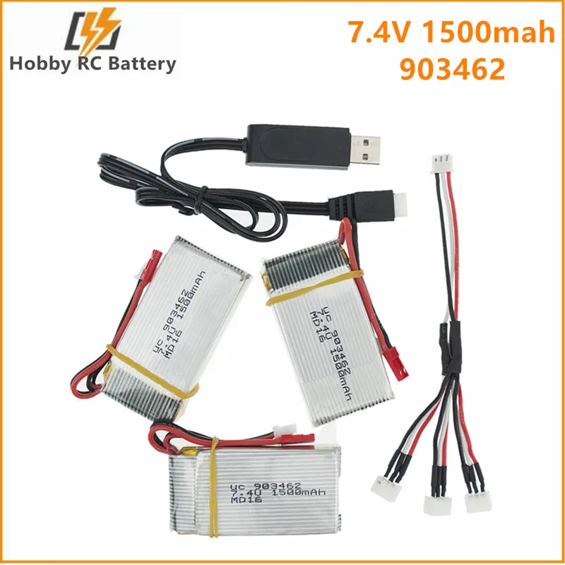 7 4 V 1500Mah Lipo аккумулятор с зарядным устройством для WLtoys V913 2 4G 4CH гироскопом RC