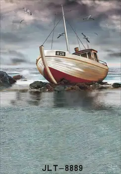 

SHENGYONGBAO Art Cloth Custom Photography Prop Children Indoor Wood Planks theme Photo Studio Background SJ-14