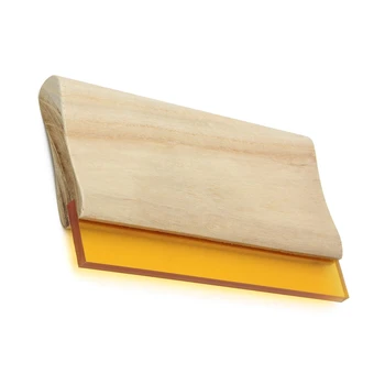 

New 8 inch Silk Screen Printing Press Squeegee Single 70 Durometer Ink Scraper Tools