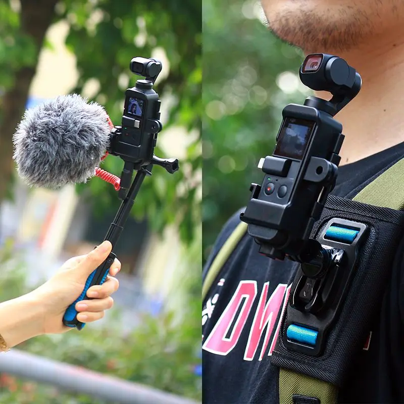 Камера на Корпус чехол для DJI OSMO карман 1/4 дюйма адаптер холодной чехол для обуви