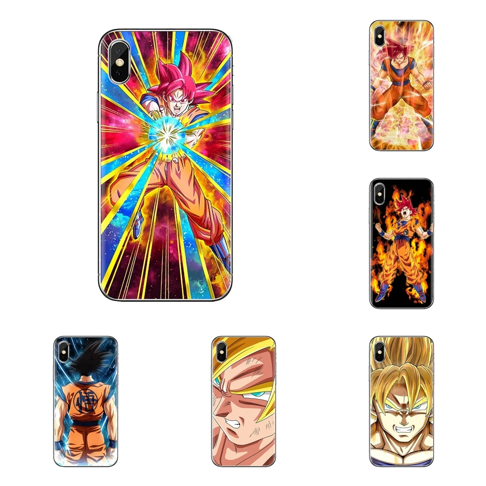 Прозрачный мягкий чехол для Xiaomi Redmi 4A S2 Note 3 3S 4 4X5 Plus 6 7 6A Pro Pocophone F1 DRAGON BALL Z Super God Goku |