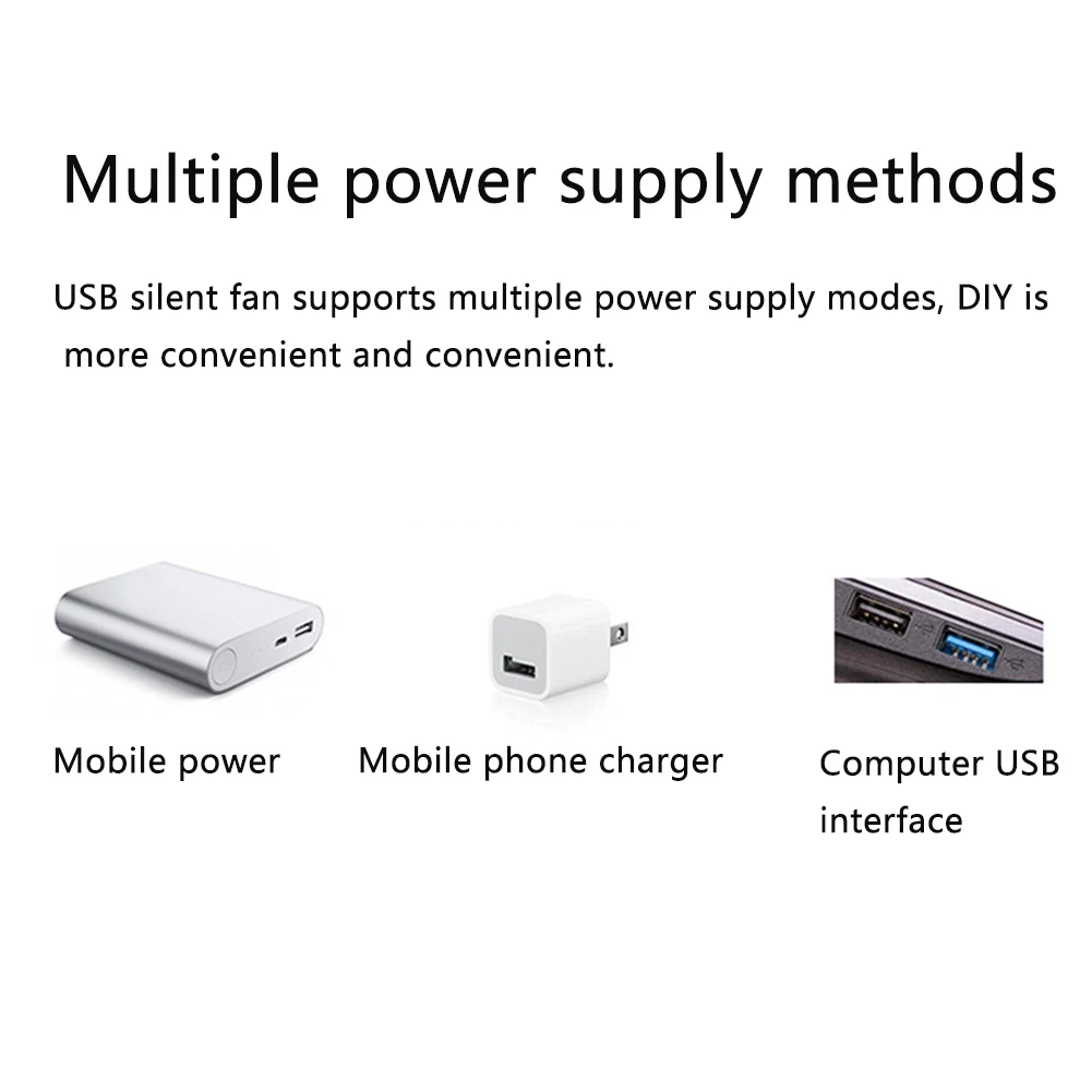 Кулер для домашнего офиса вентилятор охлаждения 120 мм USB Универсальный 5 В тихий