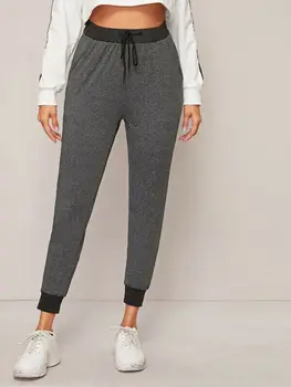 

Women High Waist Trousers Fitness Girl Yoga Leggings Joggers Gym Sweatpant Pants