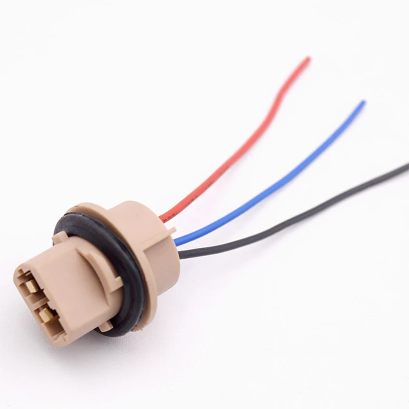 Adattatore Presa 7443 T20 Per Auto - Confezione Da 2, Connettore Cablaggio Per Luci - Foto 3