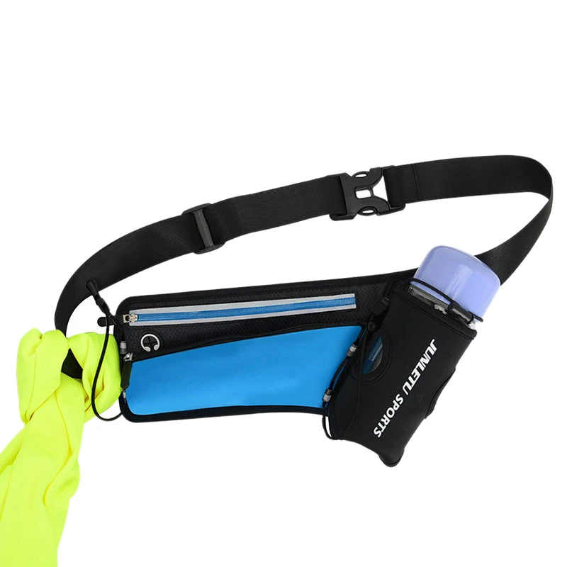 Наружные спортивные карманы большой емкости, карманы для бега, дышащая сумка для крупным планом, спортивные карманы для бутылки, карман для езды на открытом воздухе, походный карман - Цвет: Blue