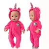 Suit+Shoes Dolls Outfit For 17 inch 43cm Baby Doll Cute Jumpers Rompers Doll Clothes 6