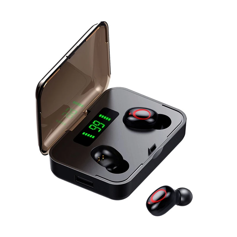 A1S TWS Bluetooth 5 0 Headset Stereo Earphone Wireless Headphone Sports Headset for Xiaomi Samsung Smartphone
