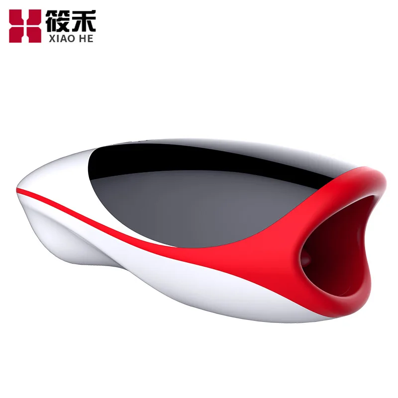 

Thunder Leten Lip Red Cup Adult Products Male Self Defense Smart Sound Making Heating Vibration Magnetic Sucker Charging on Beha