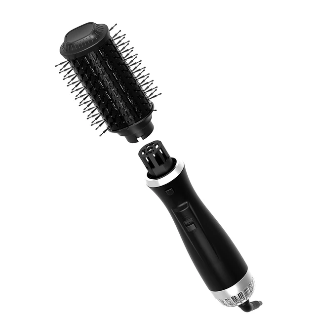 Hair Dryer Brush Rotating Blower Round Brush Hair Dryer Volumizer Hot Air  Curler Straightener Brush - AliExpress