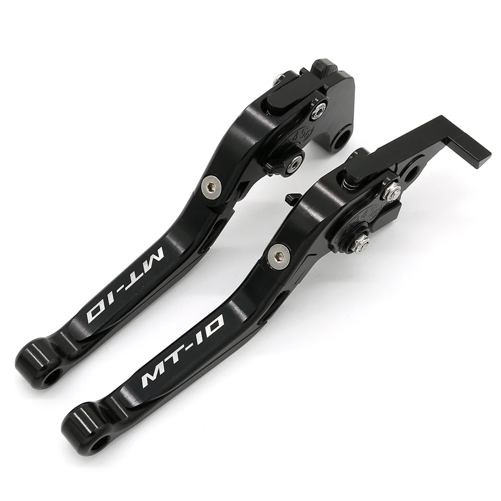 

For YAMAHA MT-10 2016 2017 2018 CNC Foldable Extendable Adjustable Folding Clutch Brake Levers Aluminum