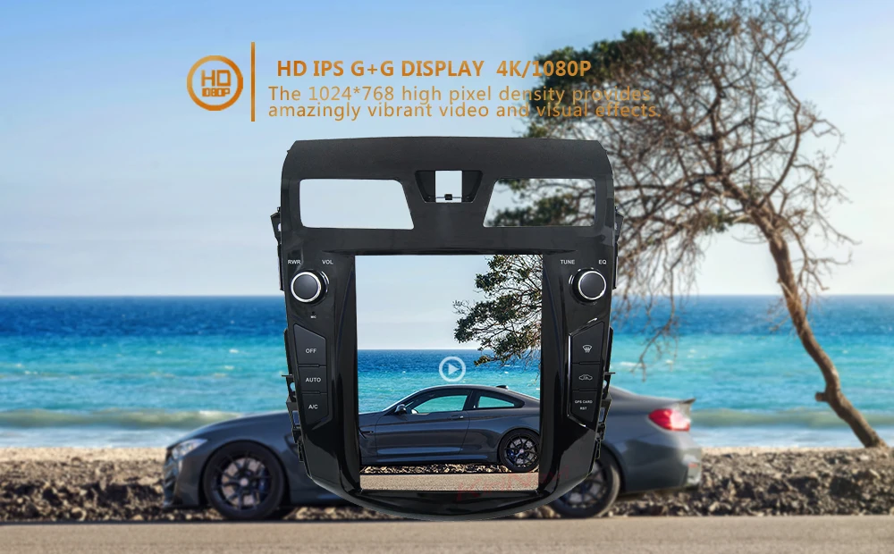 KiriNavi вертикальный экран Tesla style 10," Android 8,1 Автомобильный мультимедийный Dvd навигатор для Nissan Teana радио Automotivo 2013