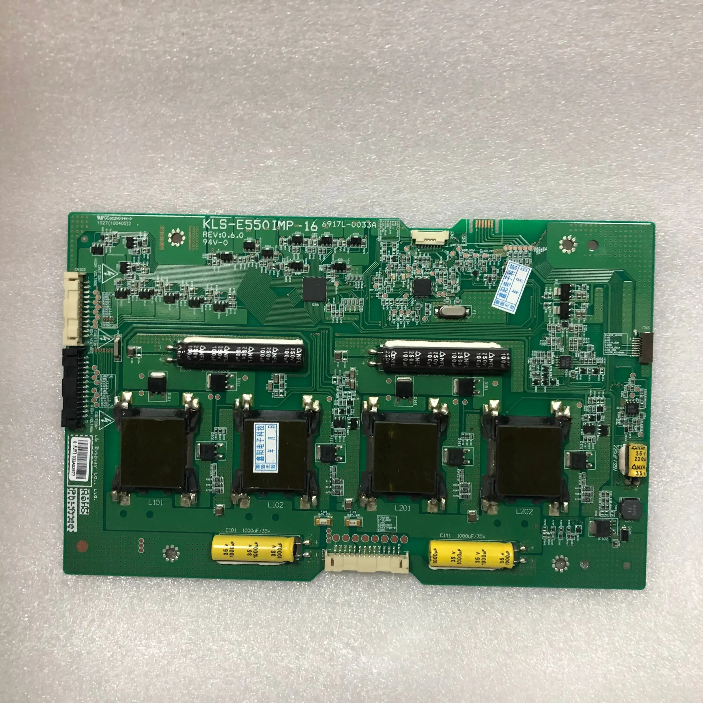 Bom Trabalho em Estoque Power Board 6917l0033a Kls-e550imp16