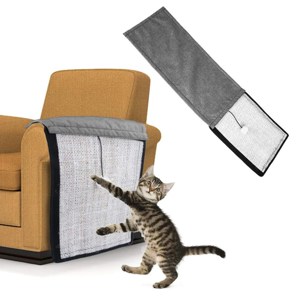 

Cat Scratcher Board Scratching Post Grinding Claw Mat Furniture Sofa Protection Shield Pad(Armrest Model)