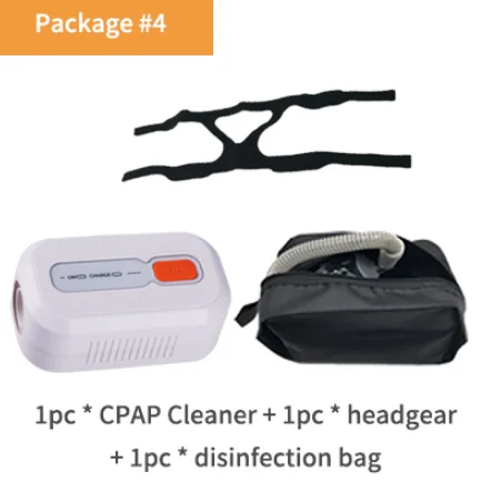 CPAP дезинфектор очиститель стерилизатор сипап apap автоматический CPAP вентилятор респиратор очиститель против храпа сна храп COPD - Color: Package 4