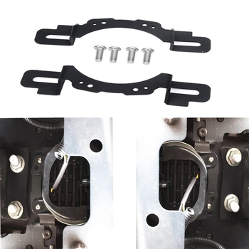 

1 Pair 4 Inch LED Fog Light Mounting Bracket Adapter for 2013-2018 Jeep Wrangler Hard Rock, Rubicon X, 10Th Anniversary Editions