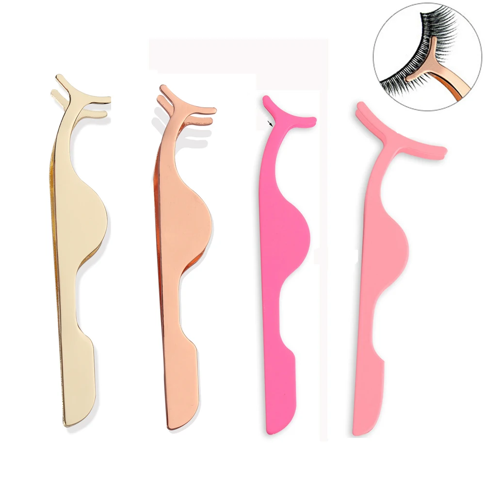 1pc False Eyelash Tweezers Eyelashes Extension Applicator