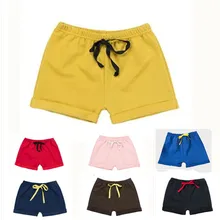 Новые детские летние шорты, хлопковые шорты для мальчиков и девочек, спортивные шорты, пляжные шорты, спортивные штаны, одежда для малышей