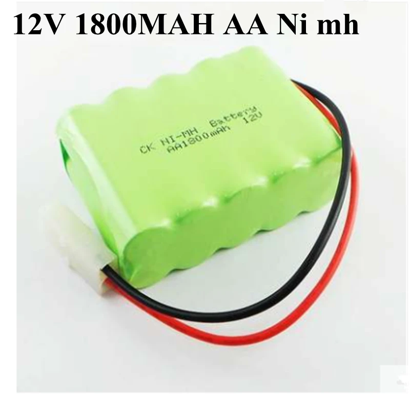 wandelen goud wonder 5pc Aa Battery 12v 1800mah Nimh AA 12V Ni MH Rechargeable Pack 12v Battery  Pack Oplaadbare Batterij Pack Aa for Cleaner Toys Car|Replacement  Batteries| - AliExpress